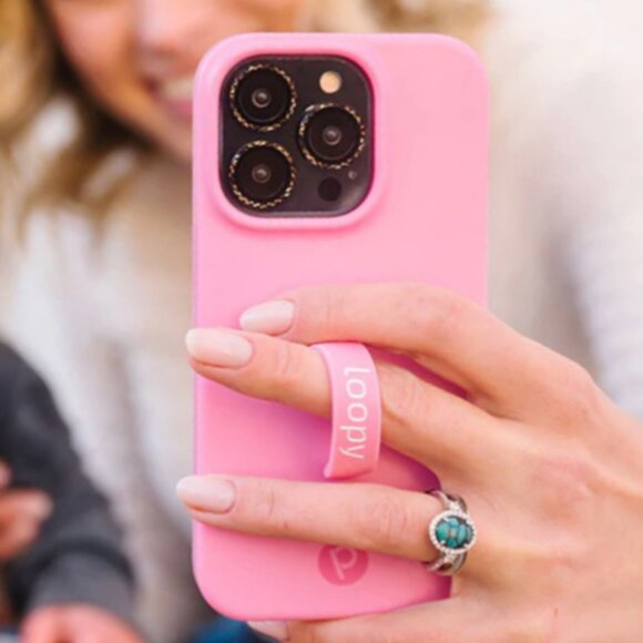 NWT Loopy BUBBLEGUM PINK iPhone 15 Pro Max Phone Case - Picture 8 of 9